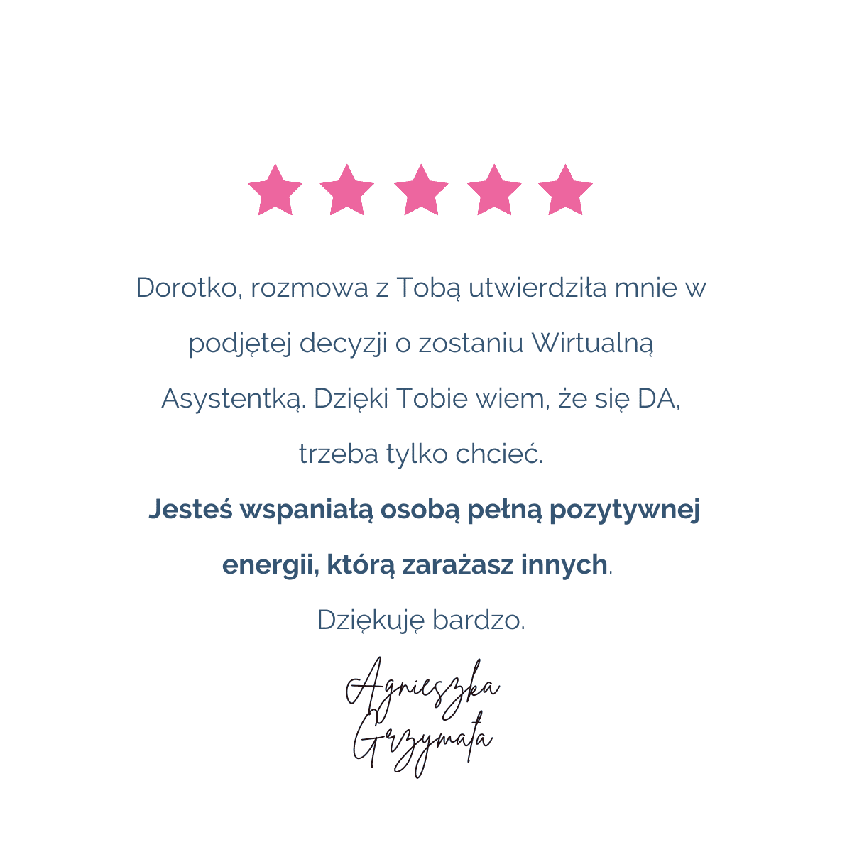 DOROTA MROCZEK, WIRTUALNA ASYSTENTKA WSPARCIE NOWOCZESNEGO BIZNESU