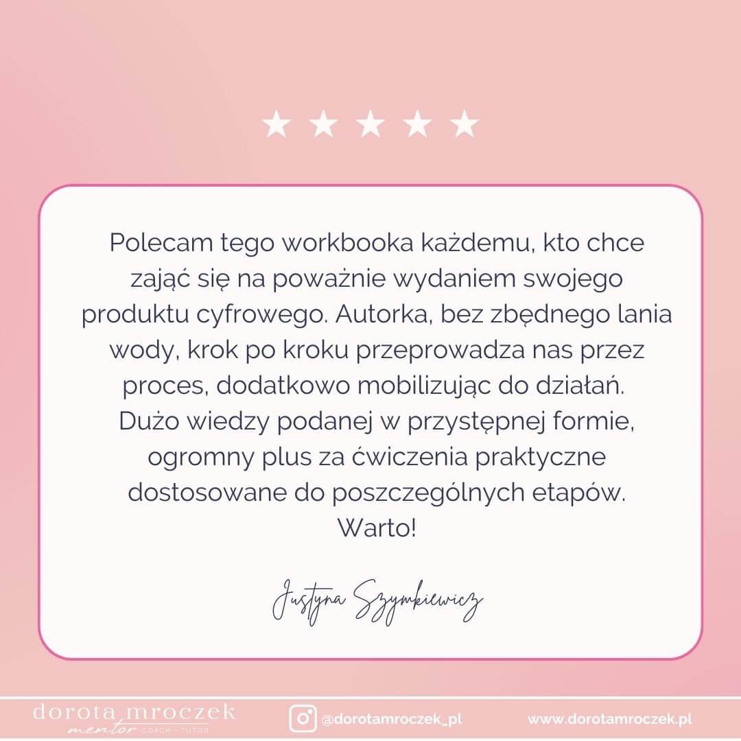 jak wydać swój produkt cyfrowy krok po kroku kurs ebook lead magnet mockup krok po kroku spis