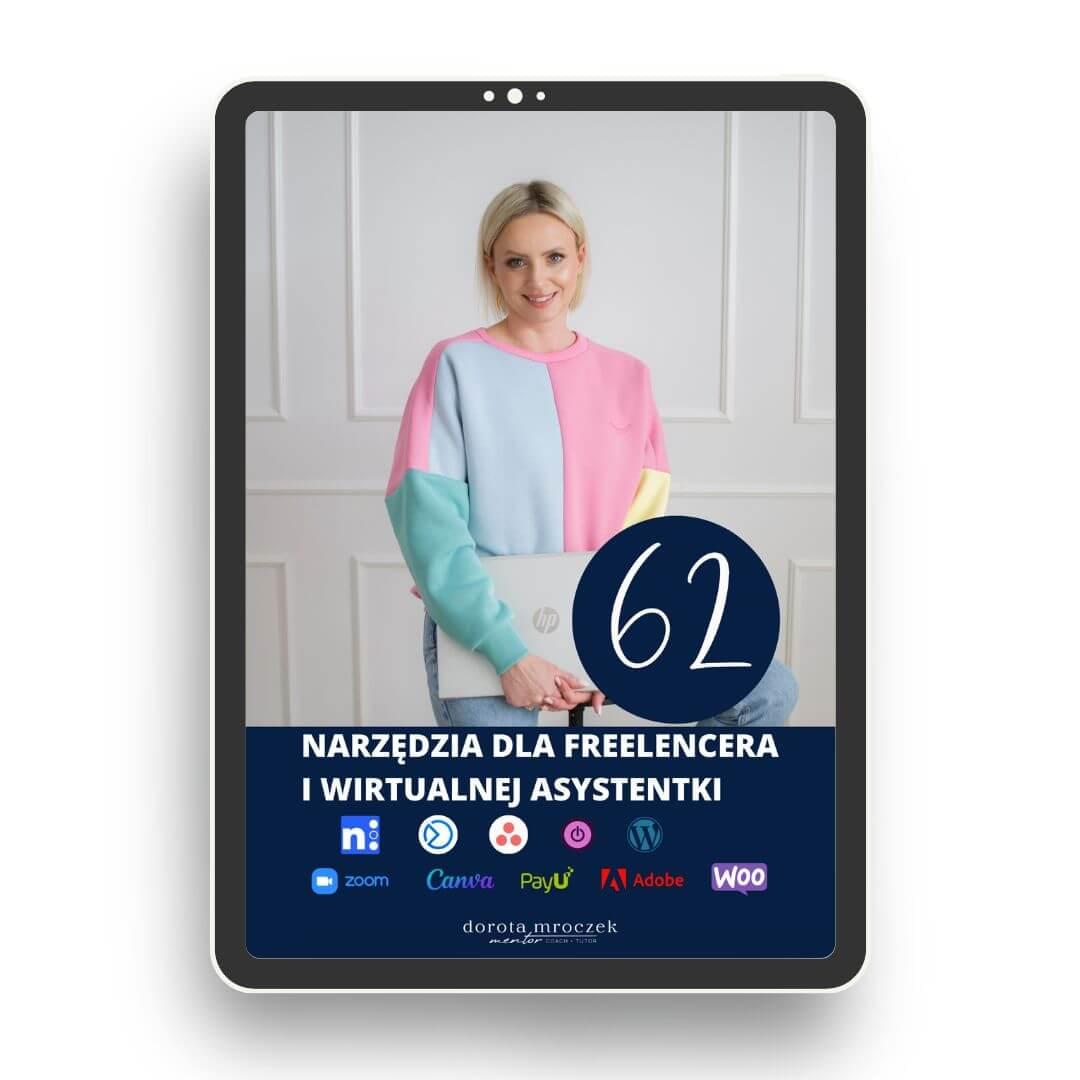 narzędzia programy dla wirtualnej asystentki freelancerki spis rzeczy na online e-book checklista dorota mroczek biznes online